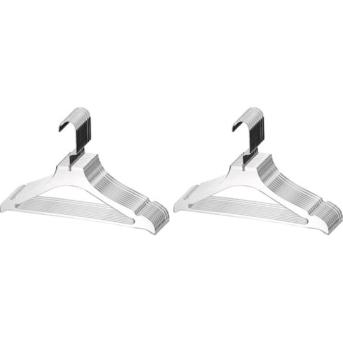 Rebrilliant YBM Home Quality Acrylic Clear Coat Hangers Made of Clear Acrylic Wayfair